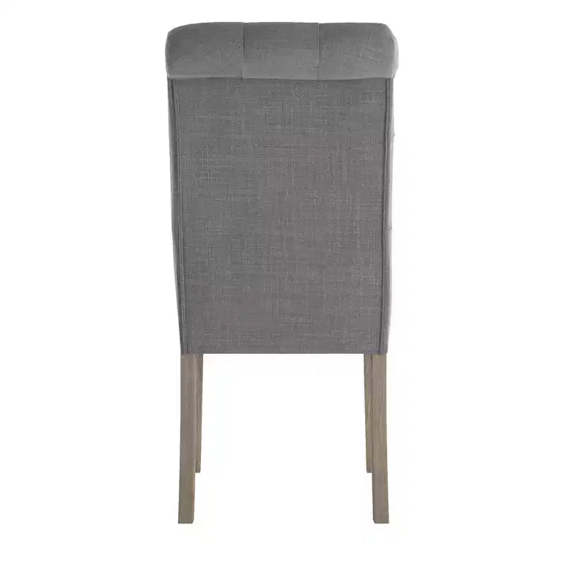 Chaises Parsons Gramercy à dossier roulé et touffeté (lot de 2) - iNSPIREQ