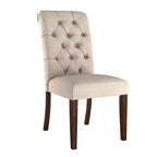 Chaises Parsons Gramercy à dossier roulé et touffeté (lot de 2) - iNSPIREQ
