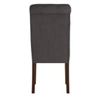 Chaises Parsons Gramercy à dossier roulé et touffeté (lot de 2) - iNSPIREQ