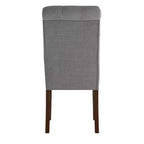Chaises Parsons Gramercy à dossier roulé et touffeté (lot de 2) - iNSPIREQ