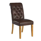 Chaises Parsons Gramercy à dossier roulé et touffeté (lot de 2) - iNSPIREQ