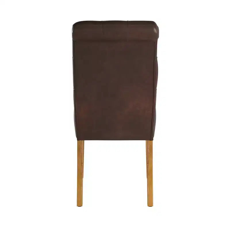 Chaises Parsons Gramercy à dossier roulé et touffeté (lot de 2) - iNSPIREQ