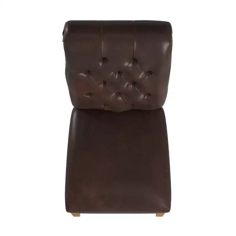 Chaises Parsons Gramercy à dossier roulé et touffeté (lot de 2) - iNSPIREQ