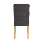 Chaises Parsons Gramercy à dossier roulé et touffeté (lot de 2) - iNSPIREQ