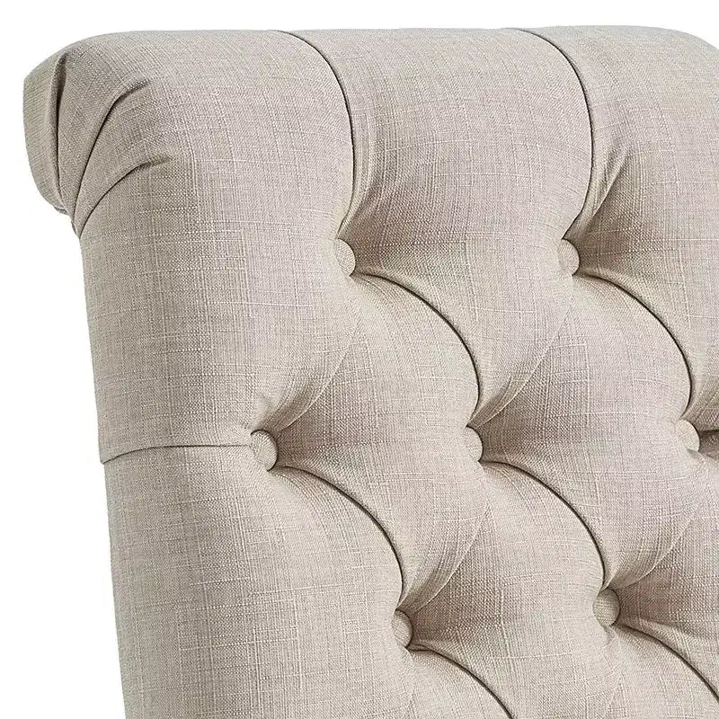 Chaises Parsons Gramercy à dossier roulé et touffeté (lot de 2) - iNSPIREQ