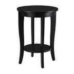 HomeStock Table d'appoint rectangulaire en bois 1 pièce