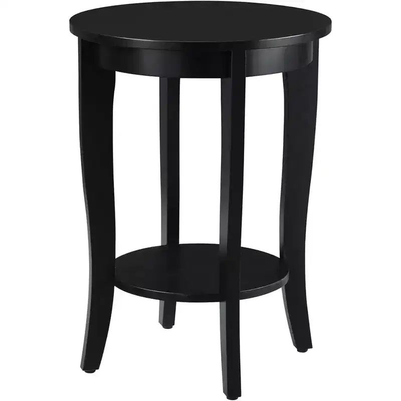 HomeStock Table d'appoint rectangulaire en bois 1 pièce