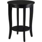 HomeStock Table d'appoint rectangulaire en bois 1 pièce