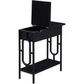 HomeStock Rectangle Metal Table Top End Table 1 -piece