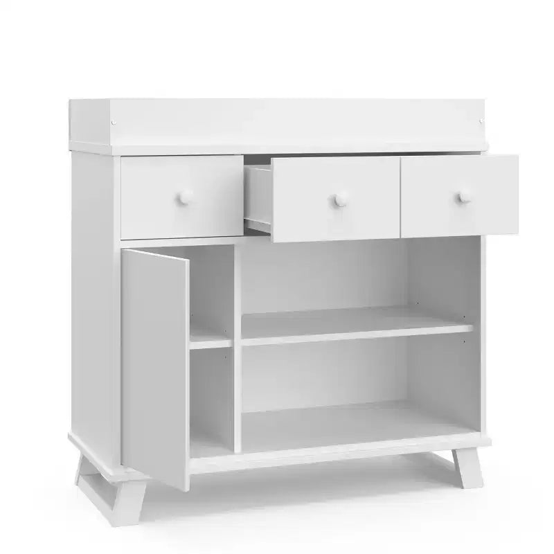 Table à langer/commode Storkcraft pour chambre d'enfant moderne