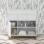 Table à langer/commode Storkcraft pour chambre d'enfant moderne