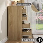 Commode en bois à 8 tiroirs, armoire moderne avec rangement profond, grande commode avec plateau large, longue commode de rangement pour chambre à coucher, salon.