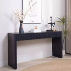 Console en bois moderne GDFStudio Camden de 59,2 pouces avec 4 tiroirs