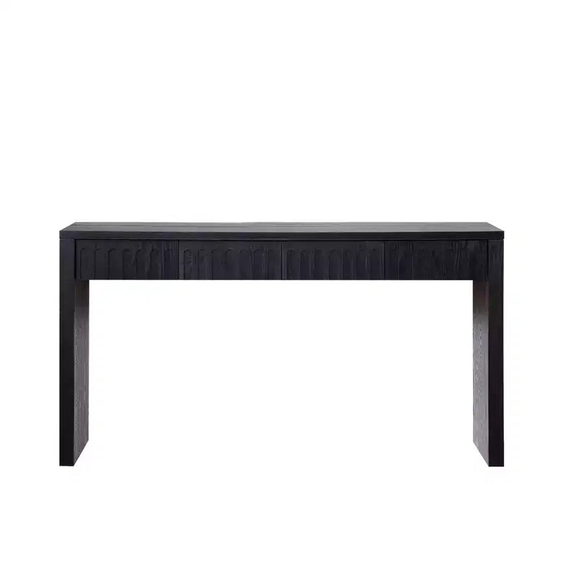 Console en bois moderne GDFStudio Camden de 59,2 pouces avec 4 tiroirs