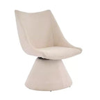 Ensemble de salle à manger moderne 7 pièces Christopher Knight Home Wichai en bois et métal avec chaises pivotantes et table rectangulaire