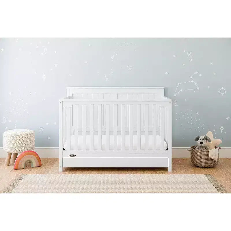 Lit de bébé convertible 5-en-1 Graco Hadley avec tiroir