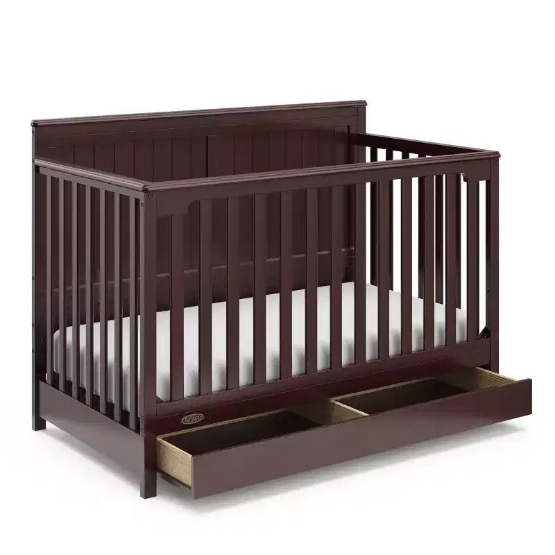 Lit de bébé convertible 5-en-1 Graco Hadley avec tiroir