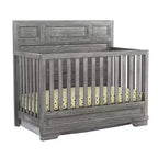 Westwood Baby | Foundry Flat Top Convertible Crib - Brushed Pewter