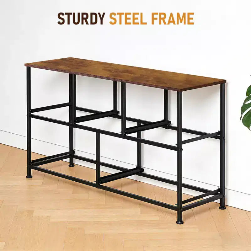 Commode à 5 tiroirs en tissu – Solution de rangement spacieuse – Commode de chambre moderne – Organisateur à cadre métallique – Grands tiroirs amovibles