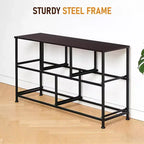 Commode à 5 tiroirs en tissu – Solution de rangement spacieuse – Commode de chambre moderne – Organisateur à cadre métallique – Grands tiroirs amovibles