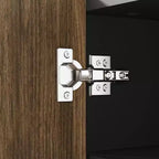 Meuble à chaussures avec portesOrganisateur de chaussures à 6 niveaux avec 2 portes et crochets supplémentaires pour couloir, entrée, salon, noir, lot de 2