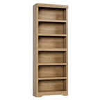 75 Étagère haute de ferme, bibliothèque ouverte à 6 niveaux avec étagères réglables, organisateur de rangement autoportant anti-basculement pour bureau à domicile et chambre