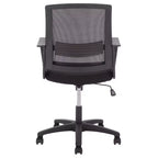 Chaise de bureau réglable Christine - Noire - SEI