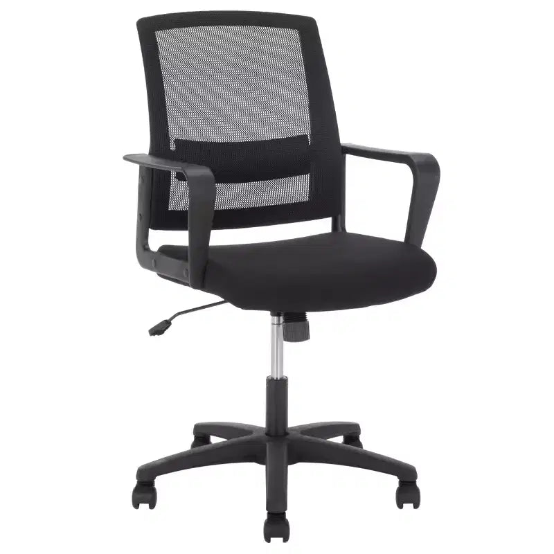 Chaise de bureau réglable Christine - Noire - SEI
