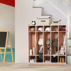 Casier de rangement à 5 sections pour chambre d'enfant, étagère de rangement mobile peu encombrante pour enfants, pour la maison, le salon