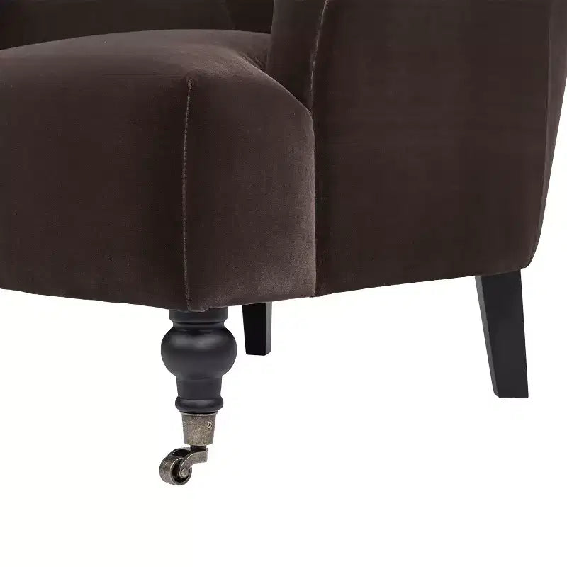Fauteuil d'appoint Jennifer Taylor Home Eloise 30 avec accoudoirs plissés