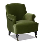 Fauteuil d'appoint Jennifer Taylor Home Eloise 30 avec accoudoirs plissés