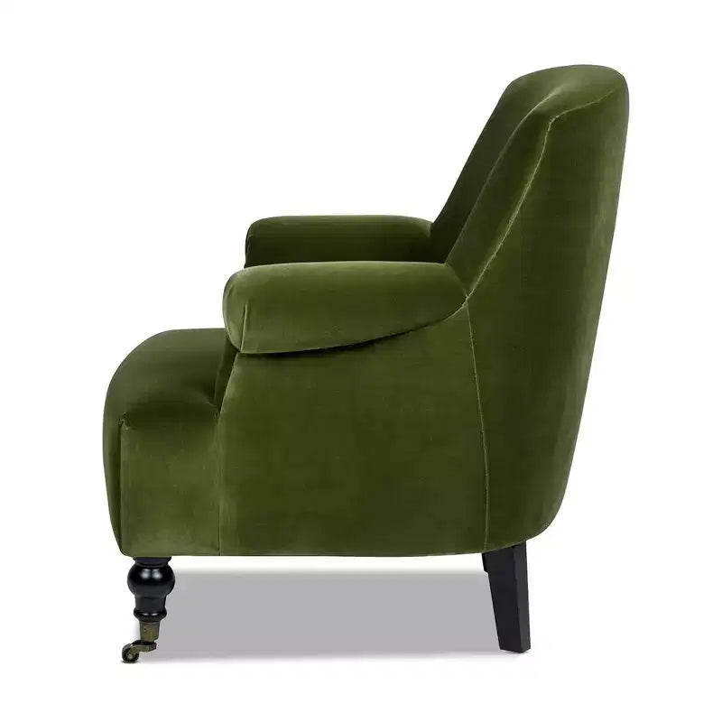 Fauteuil d'appoint Jennifer Taylor Home Eloise 30 avec accoudoirs plissés