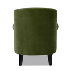Fauteuil d'appoint Jennifer Taylor Home Eloise 30 avec accoudoirs plissés
