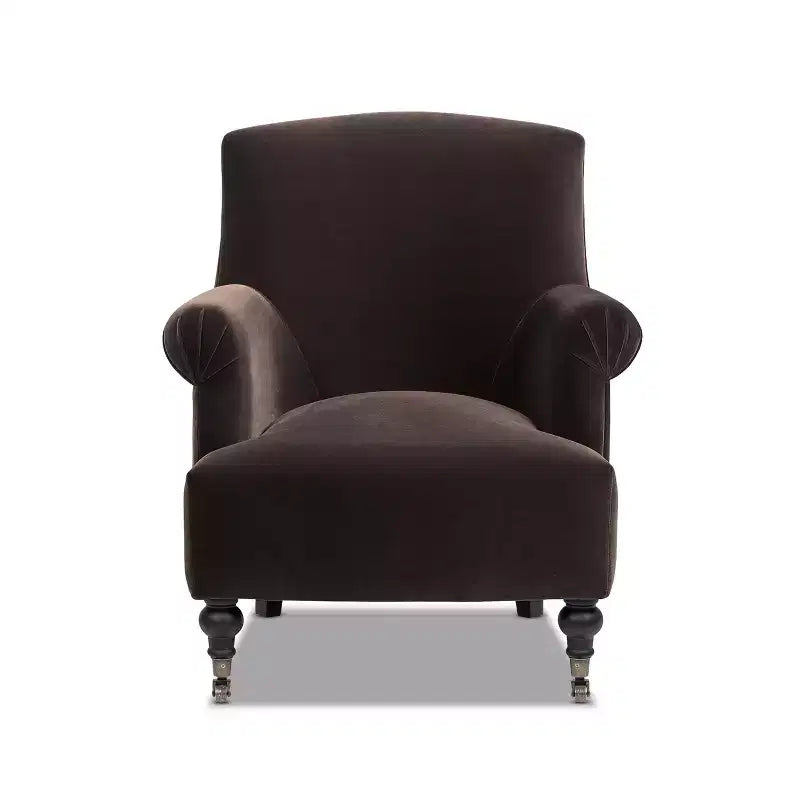 Fauteuil d'appoint Jennifer Taylor Home Eloise 30 avec accoudoirs plissés