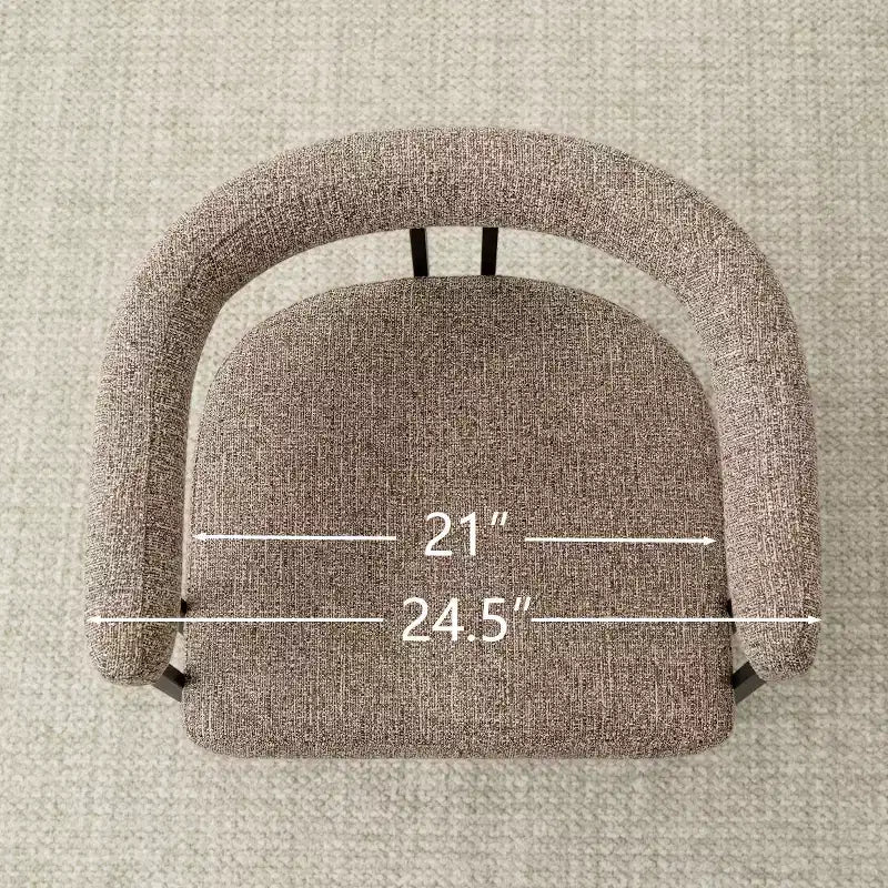 Tabourets de bar rembourrés modernes à hauteur de comptoir, tabourets de 24 pouces pour îlot de cuisine avec dossier, chaises de comptoir en tissu pour salle à manger ou bar à la maison - Panipeachy