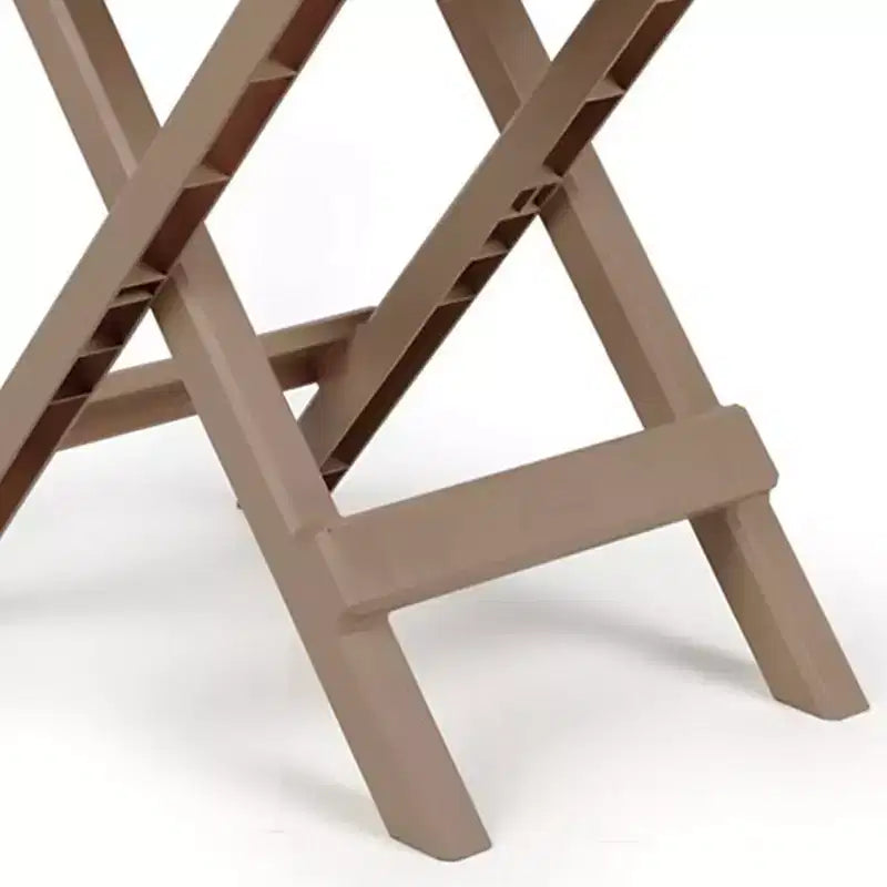 Camco Table d'appoint pliante portable Adirondack, petite, pour camping, résistante aux intempéries, antirouille, en plastique durable, pour utilisation intérieure et extérieure, coloris sauge
