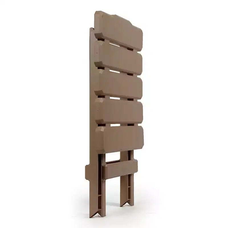 Camco Table d'appoint pliante portable Adirondack, petite, pour camping, résistante aux intempéries, antirouille, en plastique durable, pour utilisation intérieure et extérieure, coloris sauge