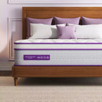 Sersper matelas hybride à ressorts et mousse à mémoire de forme 12 pouces - Compatible avec les lits plateformes, les sommiers tapissiers ou les lits à lattes