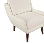 Chaise d'appoint contemporaine rembourrée en chenille Harper de GDFStudio