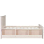 Cadre de lit plateforme en bois double/complet avec lit gigogne et armoire de rangement pour chambre, salon - ModernLuxe