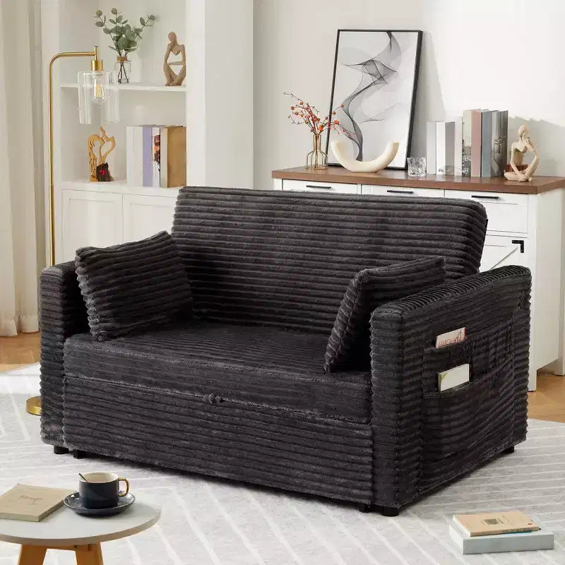 Canapé convertible 48 pouces pour salon, chambre et appartement