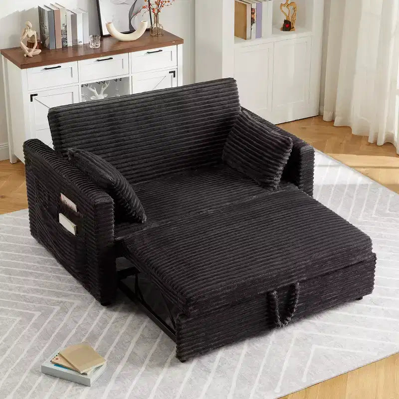 Canapé convertible 48 pouces pour salon, chambre et appartement