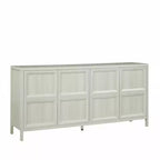 Buffet moderne Zeus & Ruta 67 avec portes Tip-On, charnières à fermeture amortie et fixation murale anti-basculement