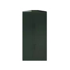 Meuble d'angle Dovelina avec étagères réglables, buffet, meuble à vin, meuble de cuisine et de salle à manger avec portes en bois - 31H x 31L, 36H x 31L