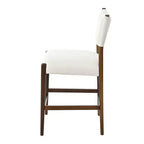 Tabourets de bar rembourrés Soli modernes en bois d'hévéa Christopher Knight Home (lot de 2)