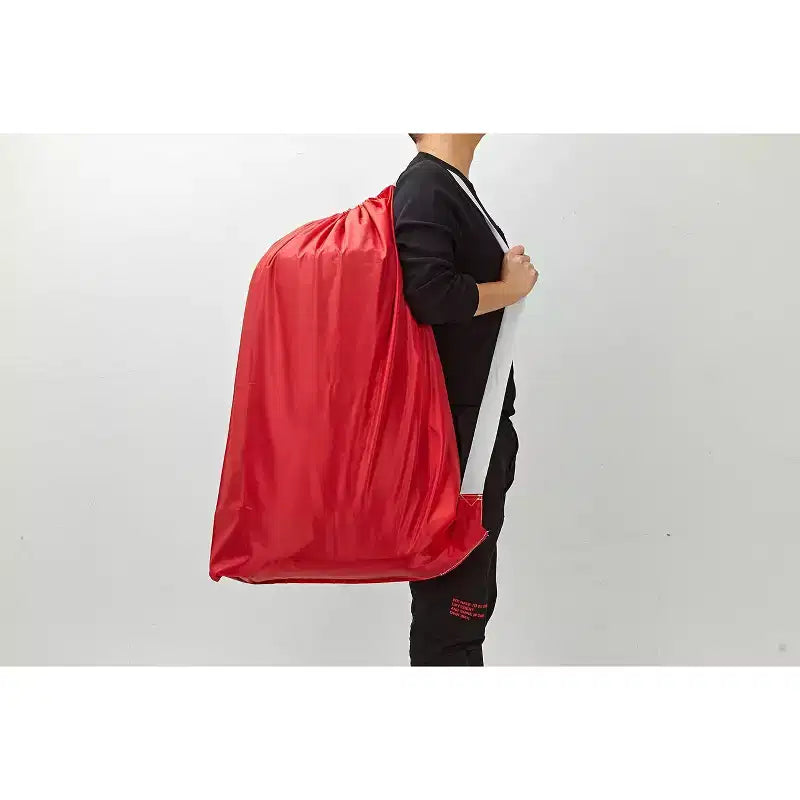 Sac à linge Narwey XL en nylon avec sangle, grand organiseur de vêtements sales