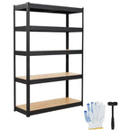 5-Tier Adjustable Garage Metal Shelving Units