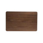 Ensemble de salle à manger compact pour 4 personnes, 5 pièces, table rectangulaire en bois massif avec 4 chaises rembourrées pour cuisine, vert menthe, noyer