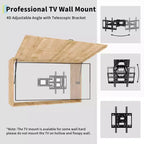 Meuble TV extérieur avec support réglable 4D et porte relevable, accès facile et angle de vue parfait pour le patio et le jardin