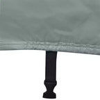 vidaXL Chaise de bar Similicuir noir et marron foncé, bois courbé, métal chromé
